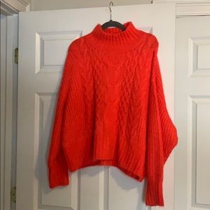 Express Neon pink sweater